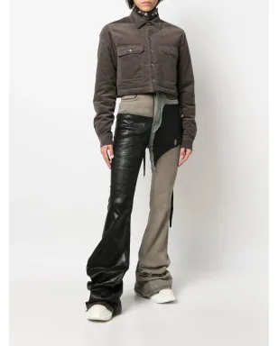 Rick Owens DRKSHDW コーデュロイ クロップドジャケット - サムネイル2