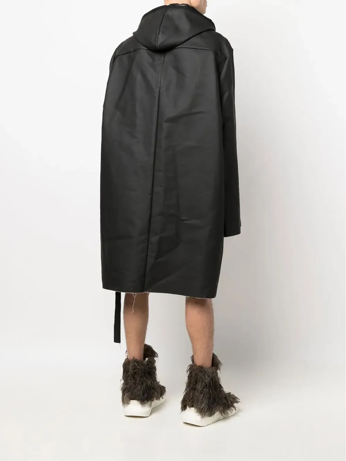 Rick Owens DRKSHDW ストローブ ロング丈パーカ - 画像4