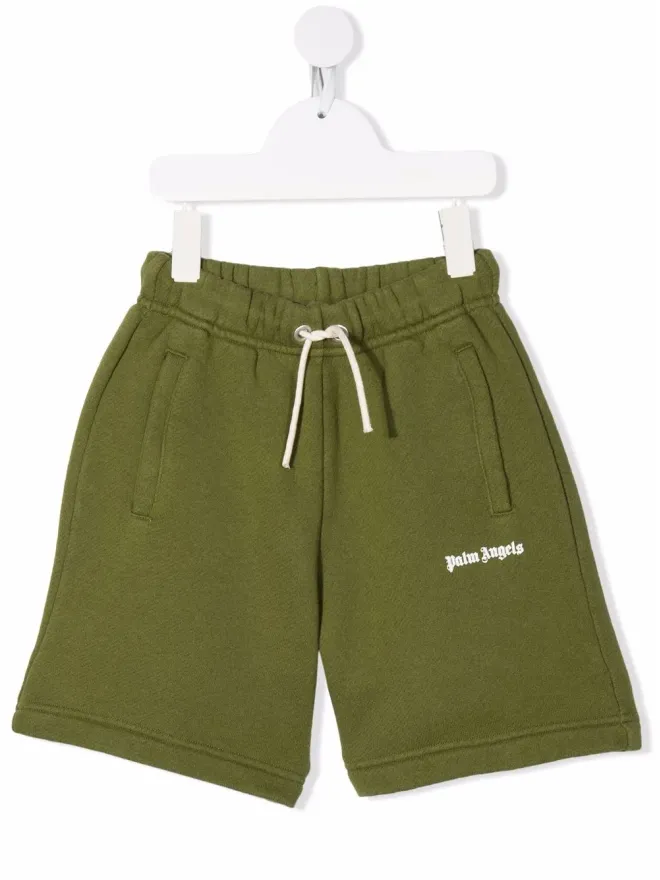 Palm Angels Kids Palm Angels Kids ロゴプリント トラックショーツの商品画像