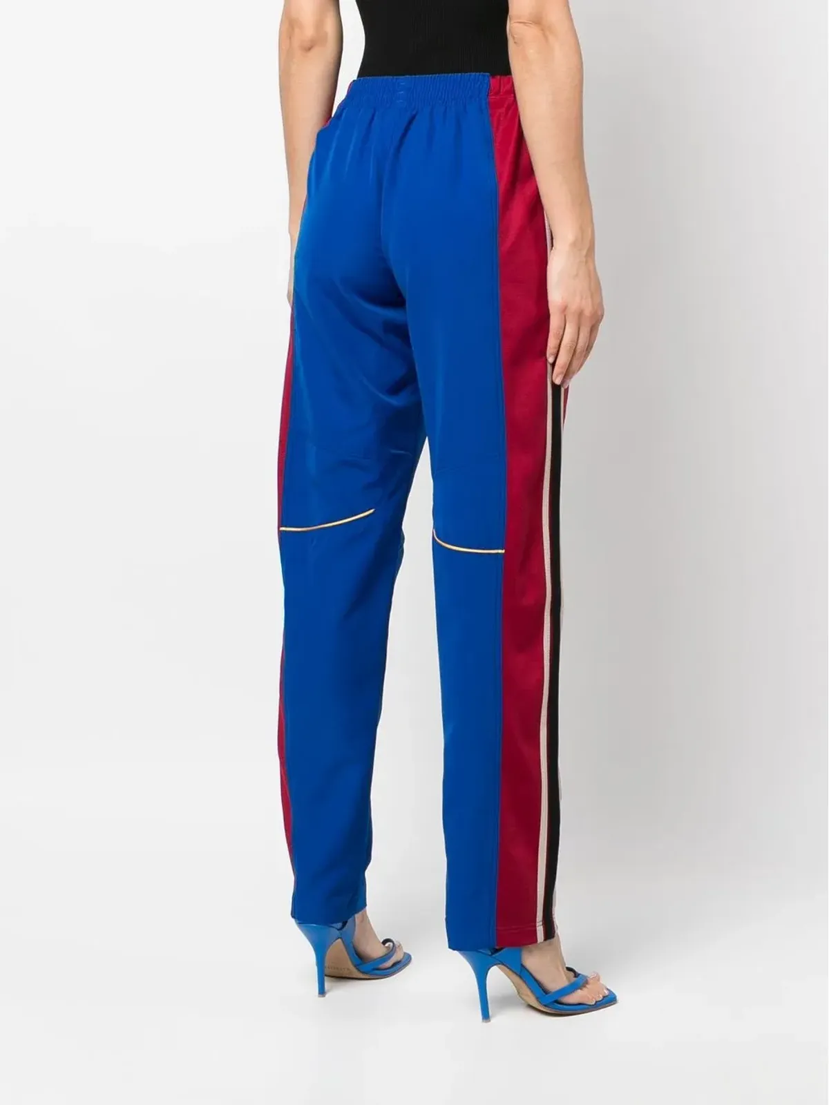 Colville コルヴィル アップサイクル シガレットカット トラックパンツ - ブルー - 画像4