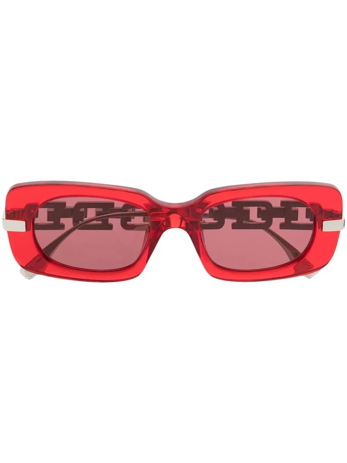 Ambush Eyewear A-chain ティントサングラス - レッド - 画像1