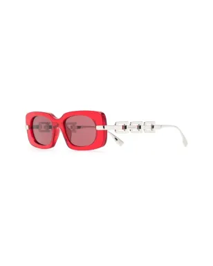 Ambush Eyewear A-chain ティントサングラス - レッド - サムネイル2