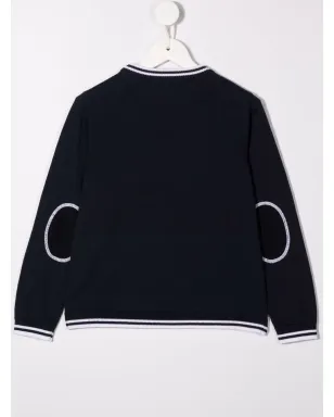 Fay Kids ロゴプリント クルーネック スウェットシャツ - サムネイル2