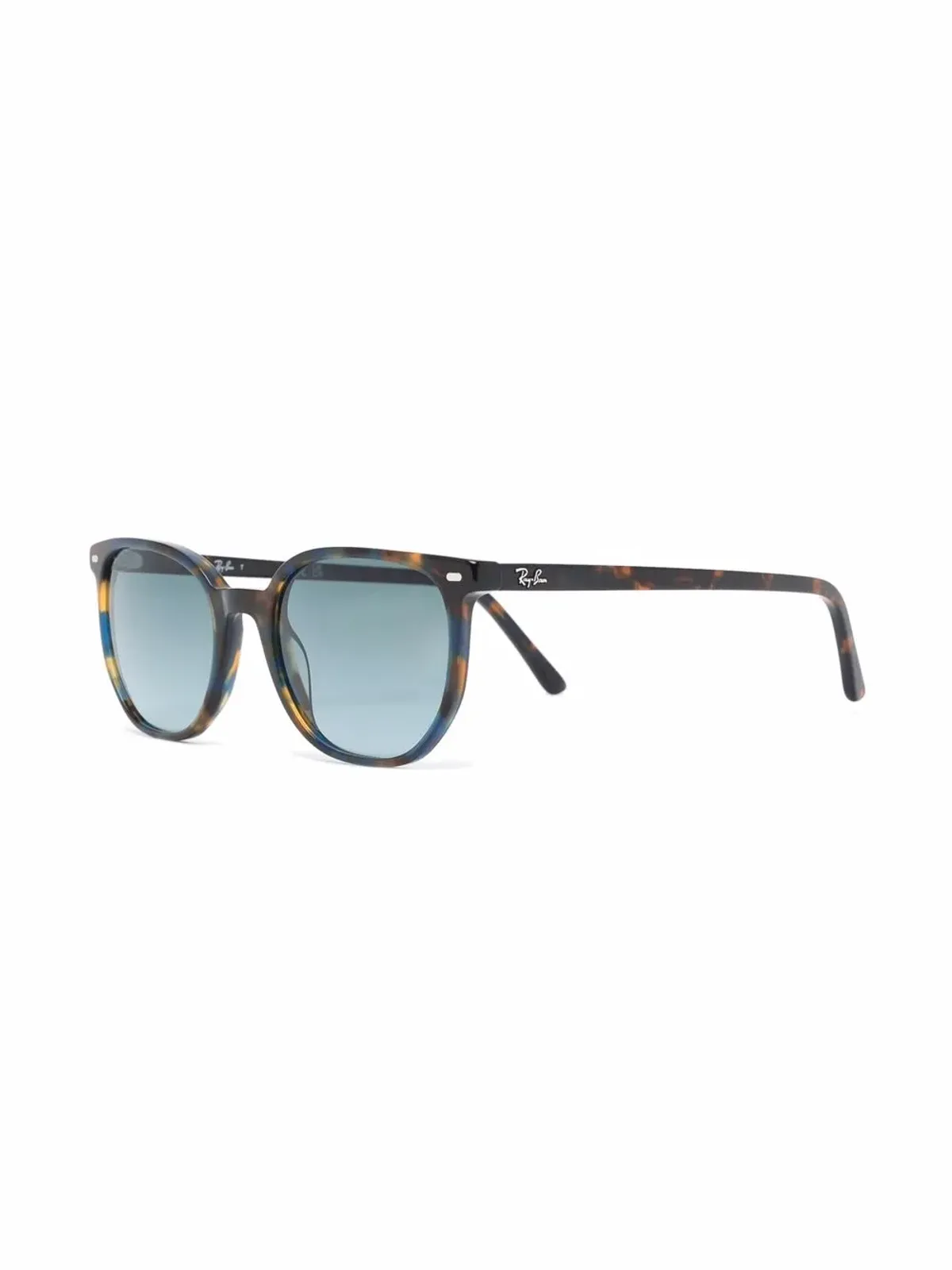 Ray-Ban マーブル丸フレームサングラス - 画像2