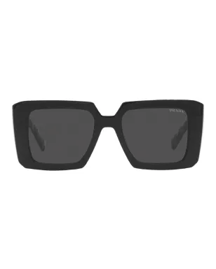 Prada Eyewear ティンテッド・オーバサイズ・フレームサングラス - サムネイル1