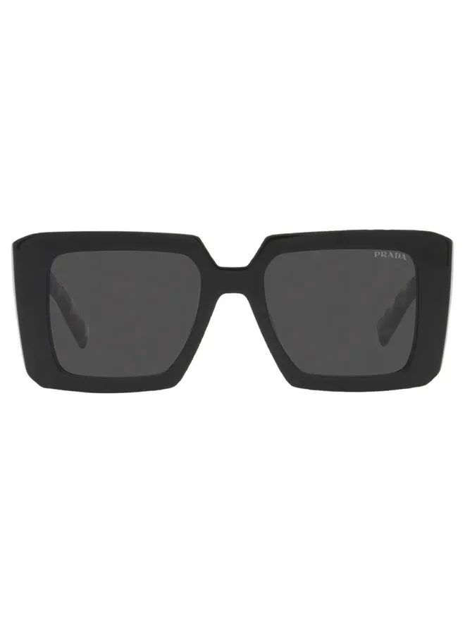 Prada Eyewear Prada Eyewear ティンテッド・オーバサイズ・フレームサングラスの商品画像