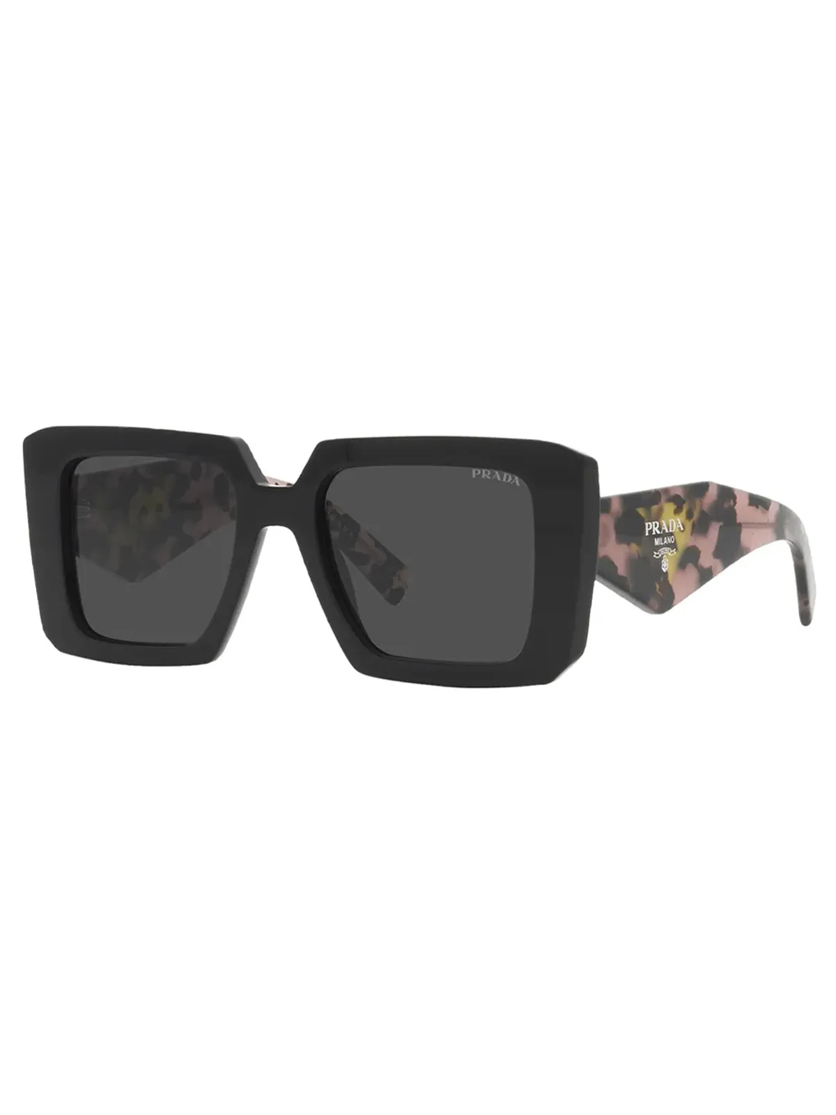 Prada Eyewear ティンテッド・オーバサイズ・フレームサングラス - 画像2