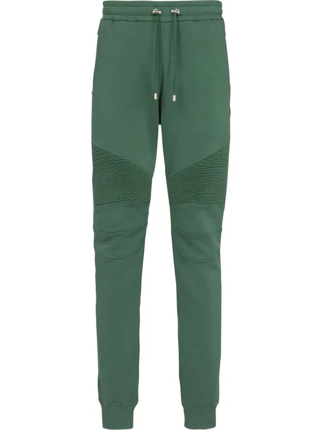 BALMAIN Balmain ドローストリング コットン トラックパンツの商品画像
