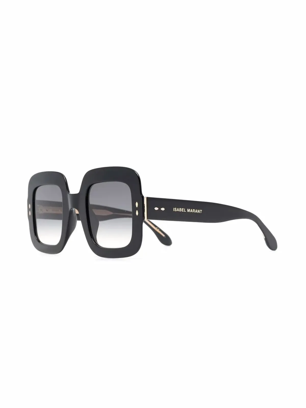 Isabel Marant Eyewear 着色スクエアフレーム サングラス - 画像2