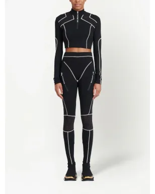 Balmain コントラストステッチ レギンス - サムネイル3