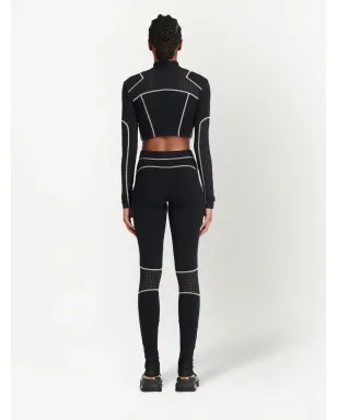 Balmain コントラストステッチ レギンス - サムネイル4