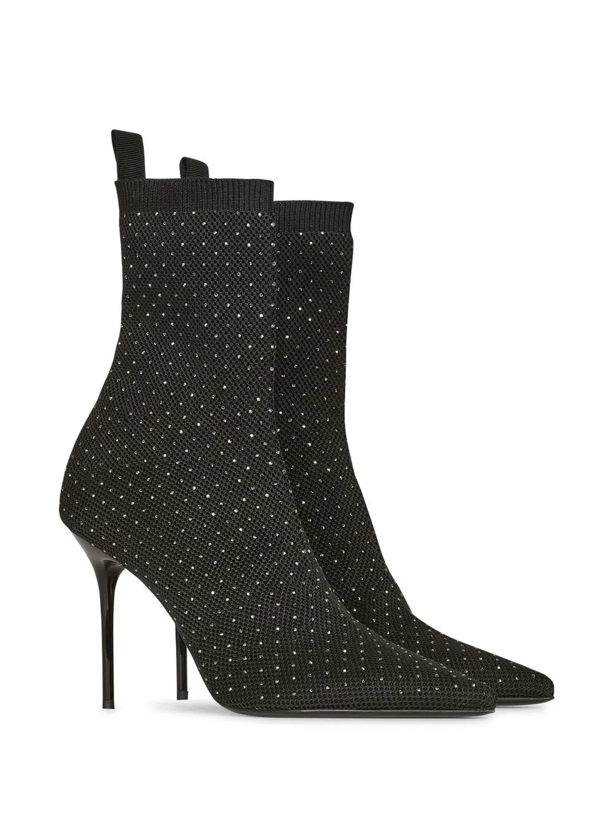 Balmain Skye ストレッチニット アンクルブーツ - 画像2