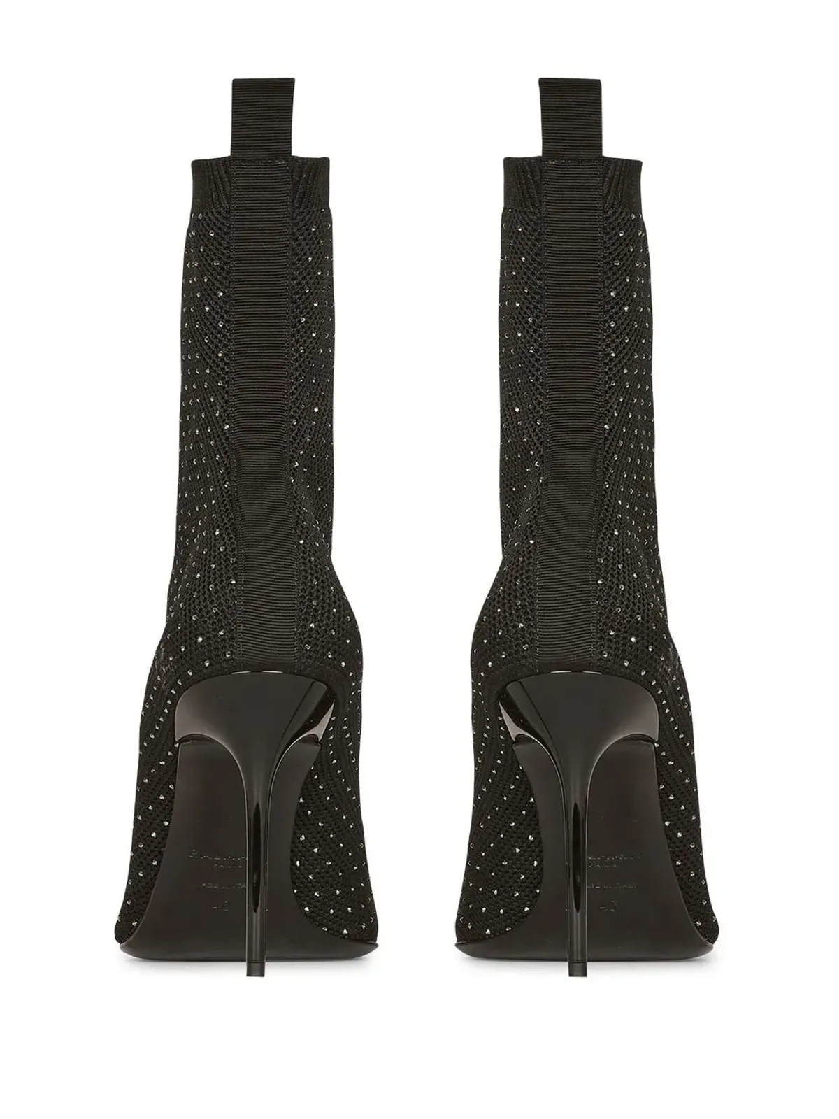 Balmain Skye ストレッチニット アンクルブーツ - 画像3