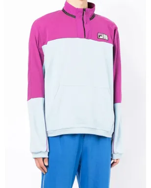 Fila ロゴパッチ半ジップセーター - サムネイル3