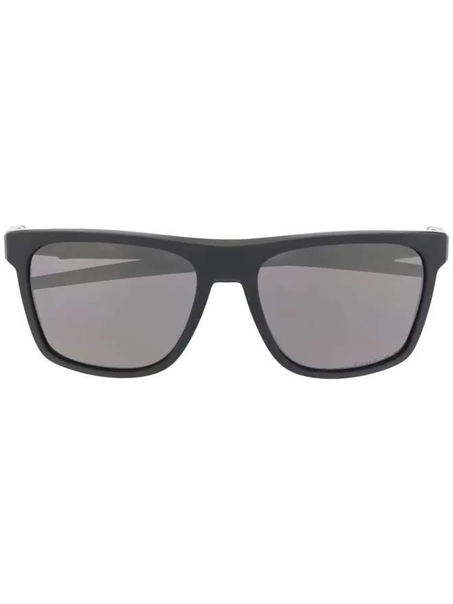 Oakley Oakley スクエアフレームサングラス - ブラックの商品画像