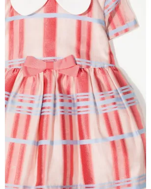 Hucklebones London ストライプ柄フレア半袖ワンピース - サムネイル3