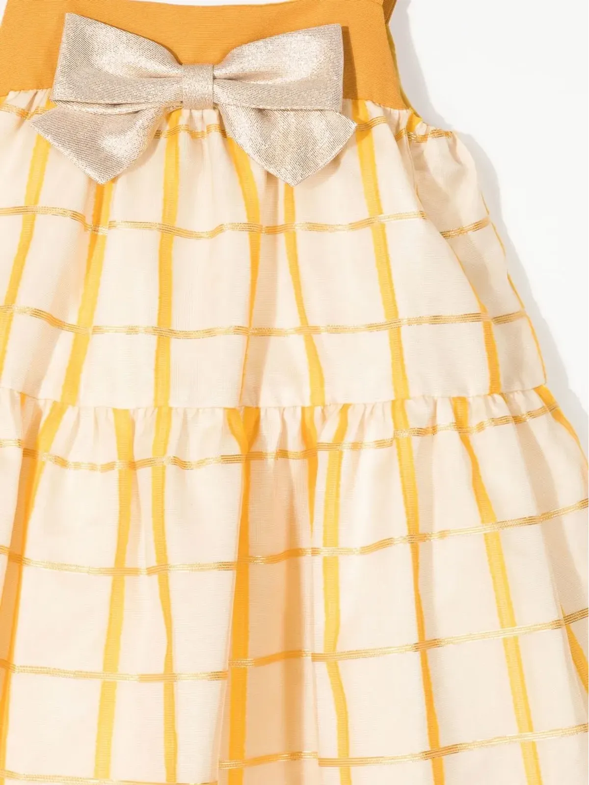 Hucklebones London チェック柄 ノースリーブ ワンピース - 画像3