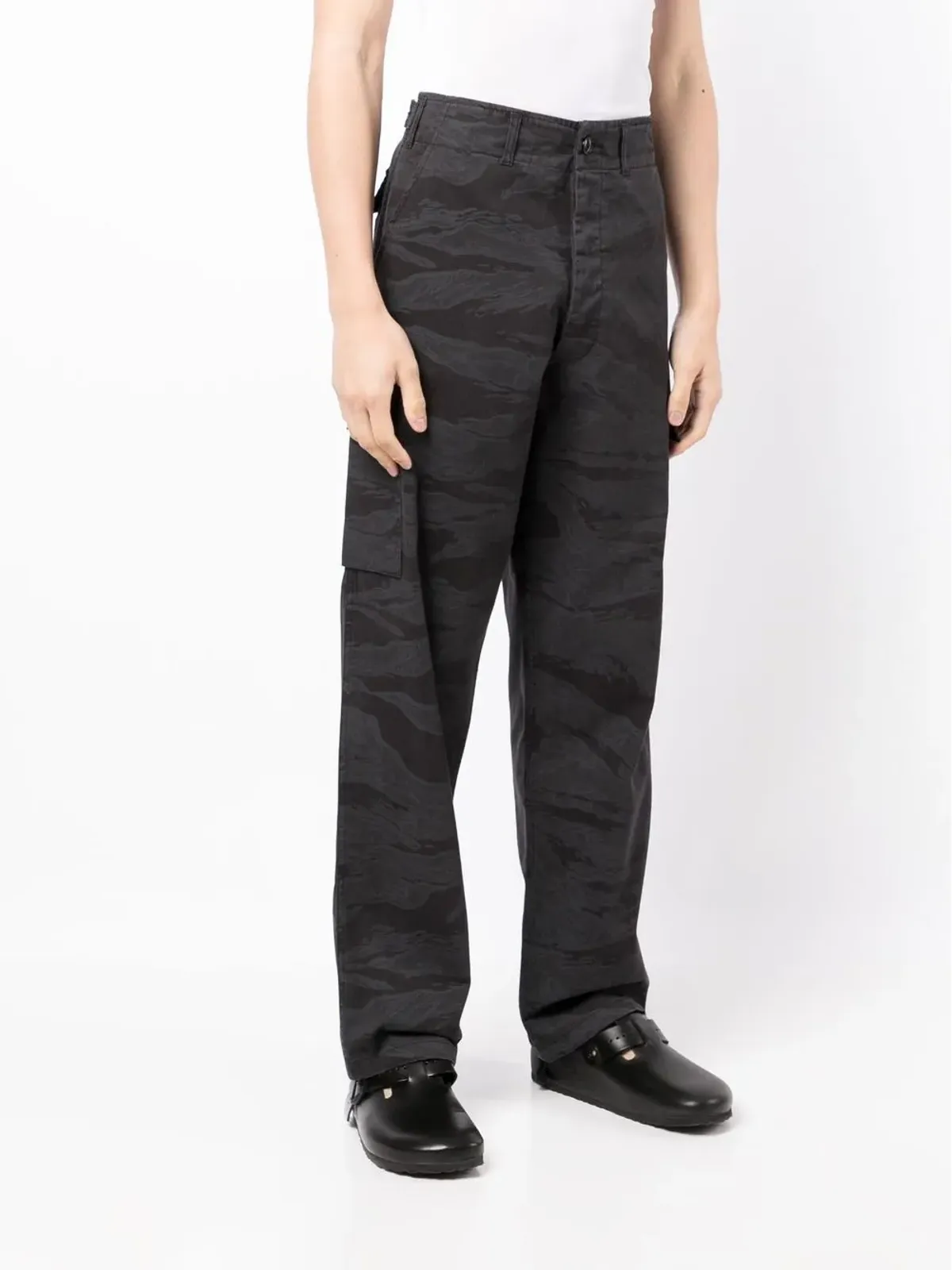 Maharishi カモフラージュ柄カーゴパンツ - ブラック - 画像3