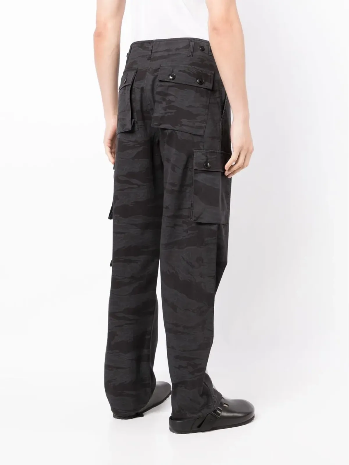 Maharishi カモフラージュ柄カーゴパンツ - ブラック - 画像4