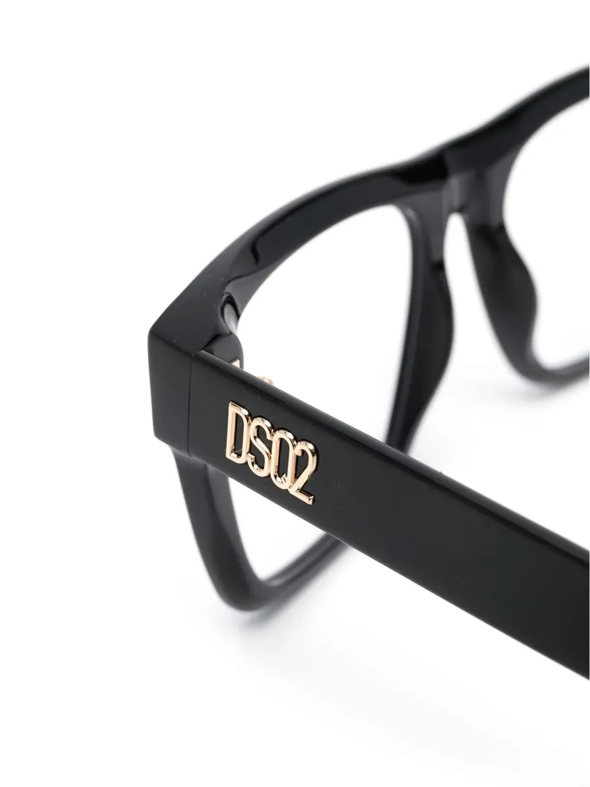 DSQUARED2 EYEWEAR ウェイファー型メガネ - ブラック - 画像3