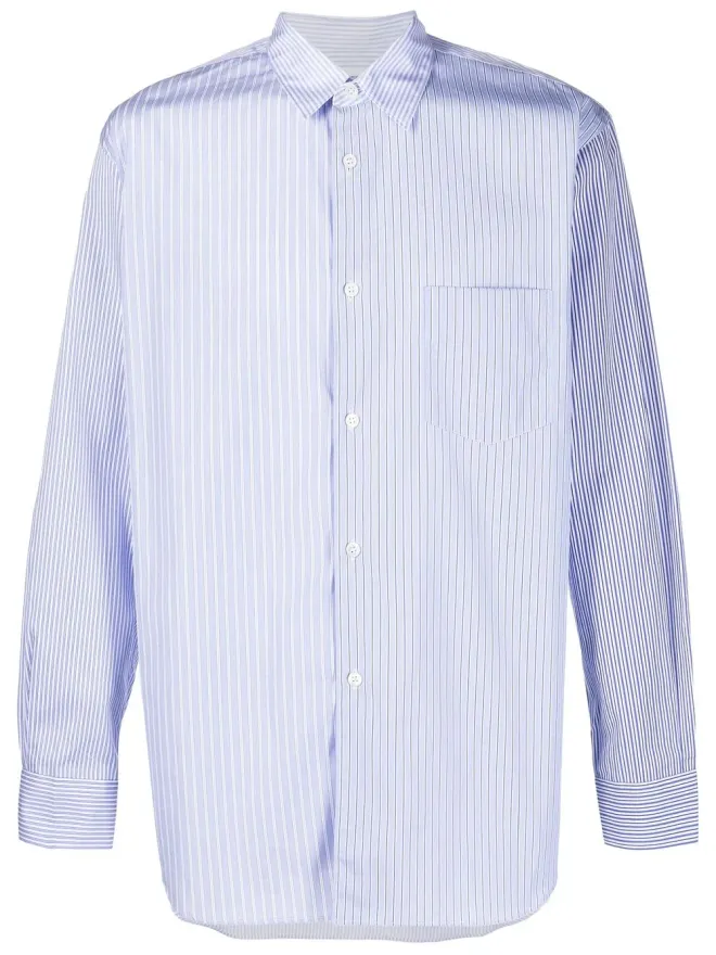 Comme des Garçons Shirt Comme Des Garçons Shirt ストライプ柄の長袖シャツの商品画像