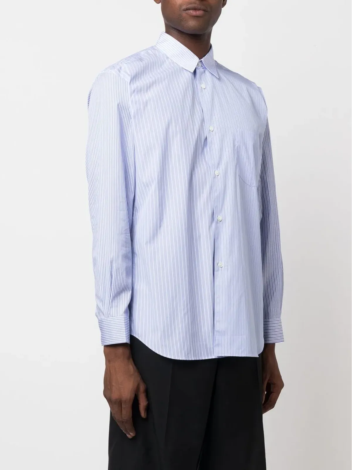 Comme Des Garçons Shirt ストライプ柄の長袖シャツ - 画像3