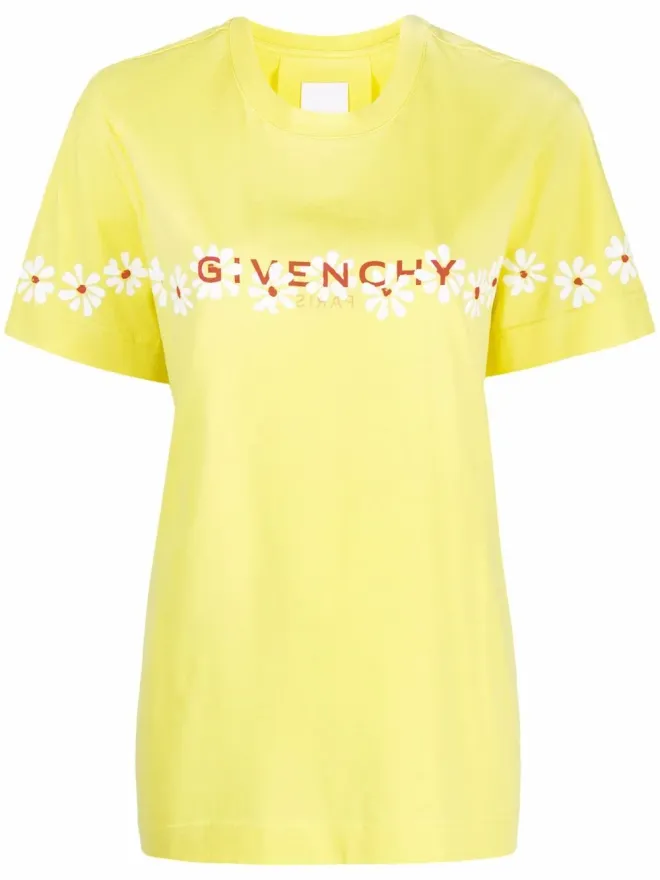 Givenchy Givenchy フローラルロゴTシャツの商品画像