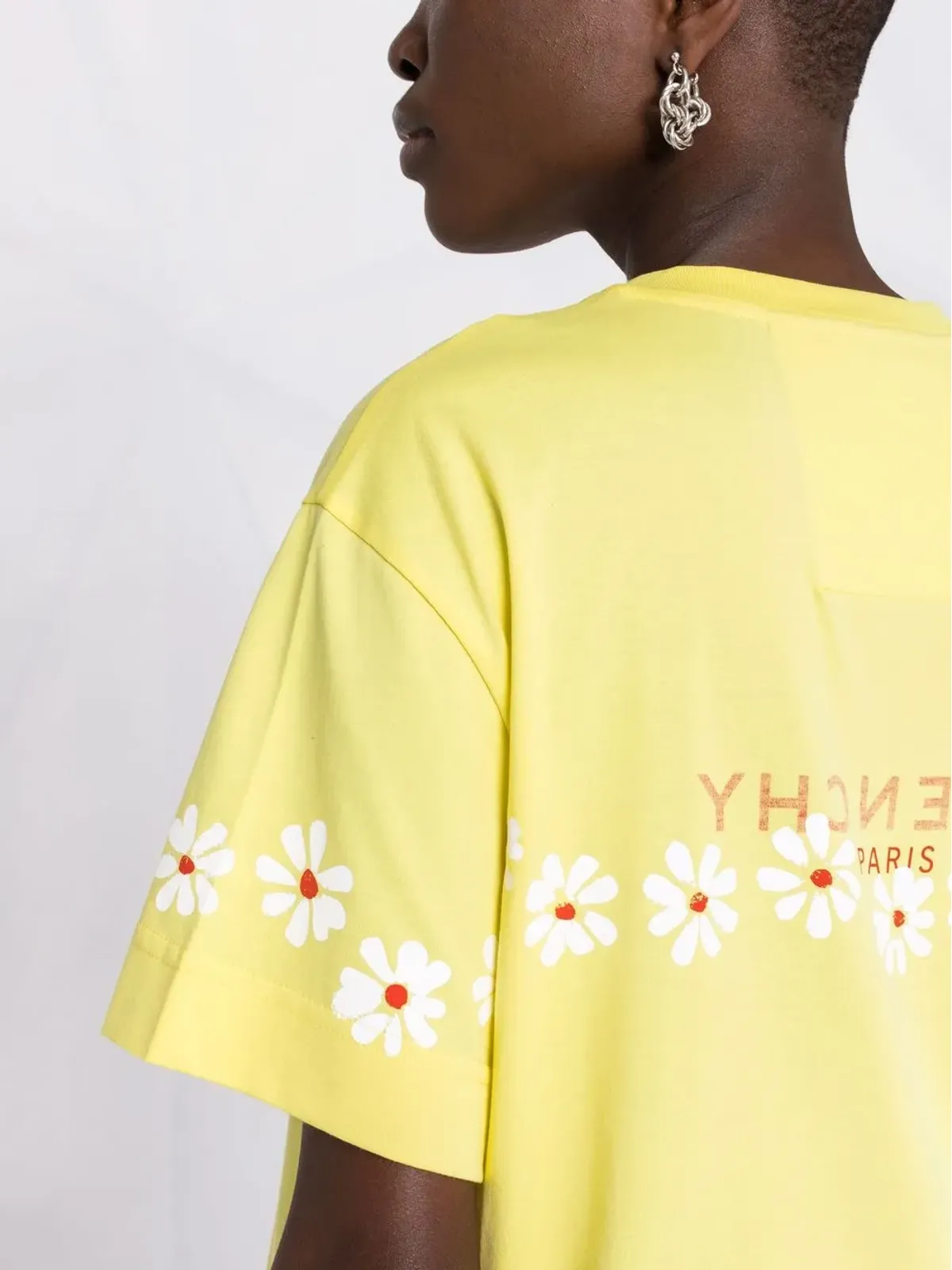 Givenchy フローラルロゴTシャツ - 画像3