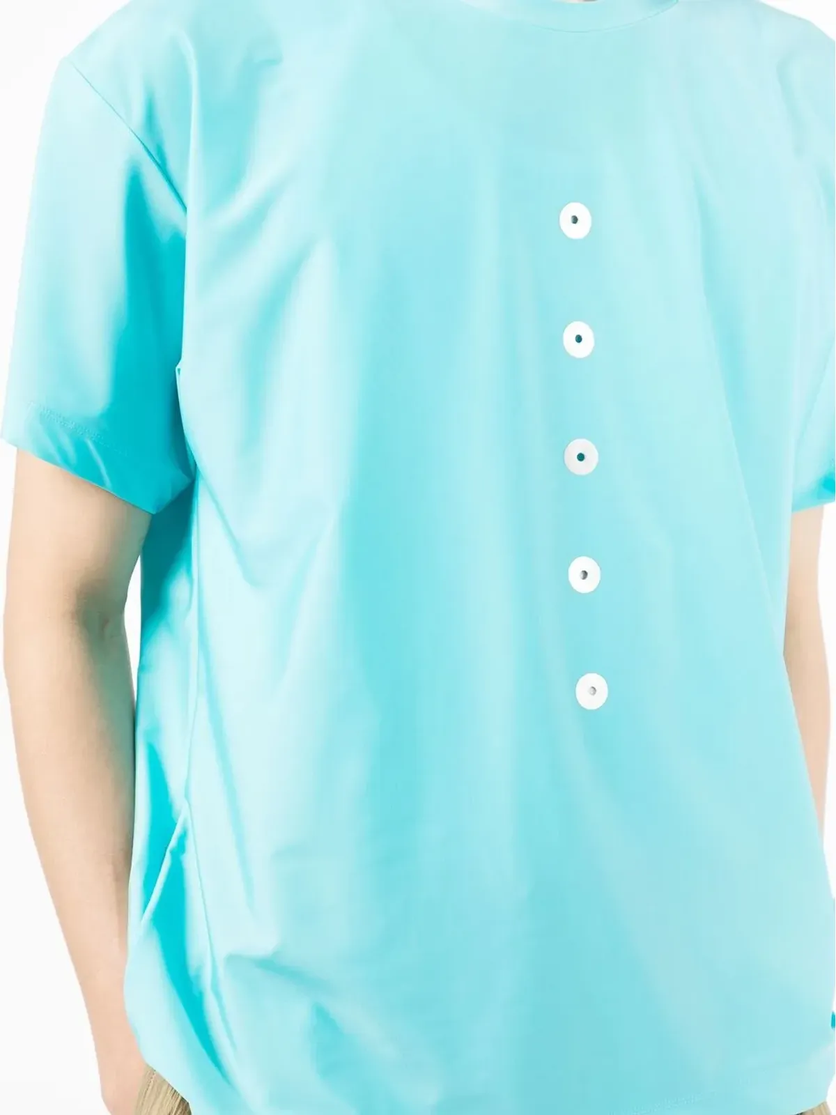 Fumito Ganryu 花柄ディテール Tシャツ - 画像5