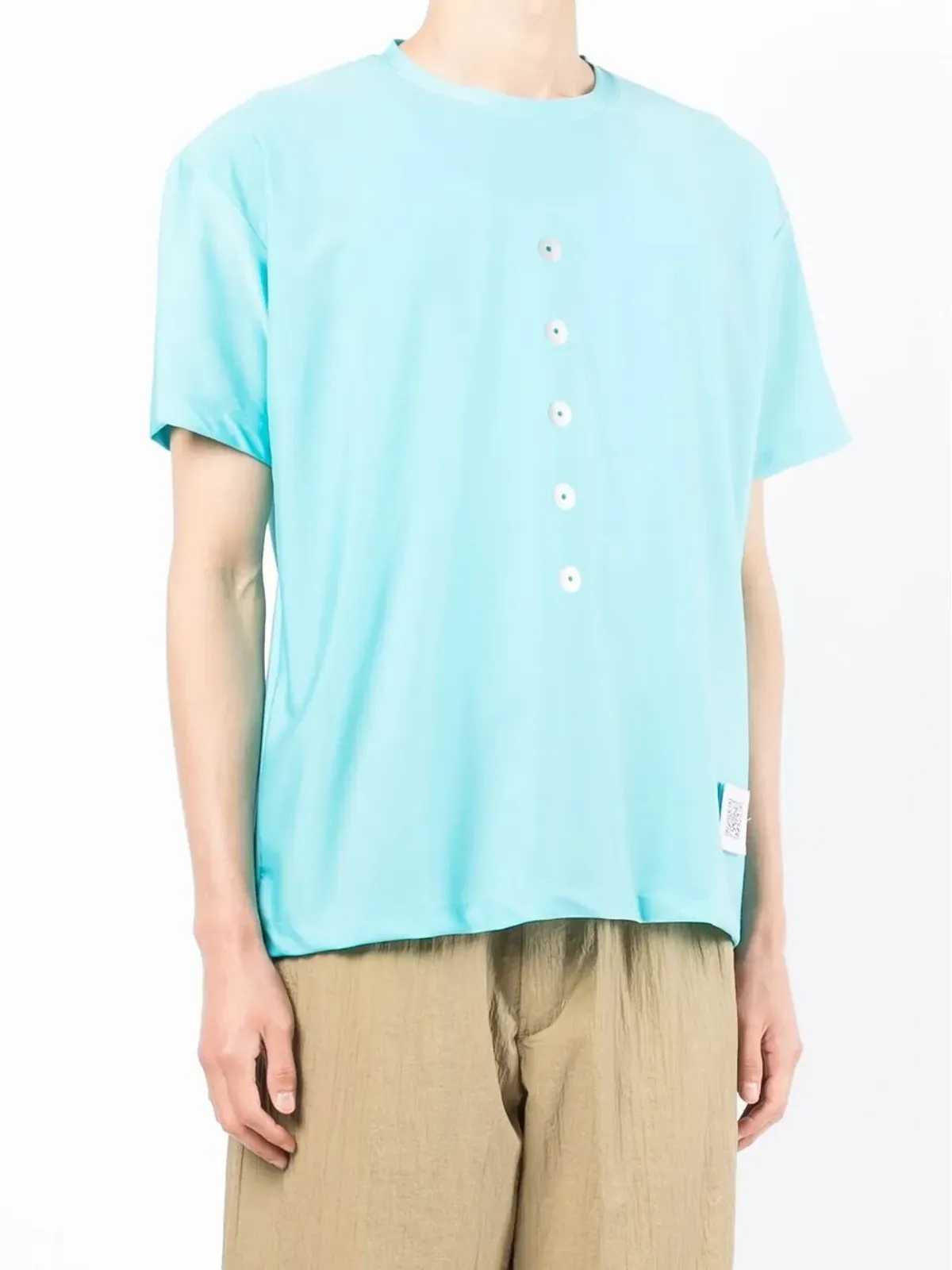 Fumito Ganryu 花柄ディテール Tシャツ - 画像3