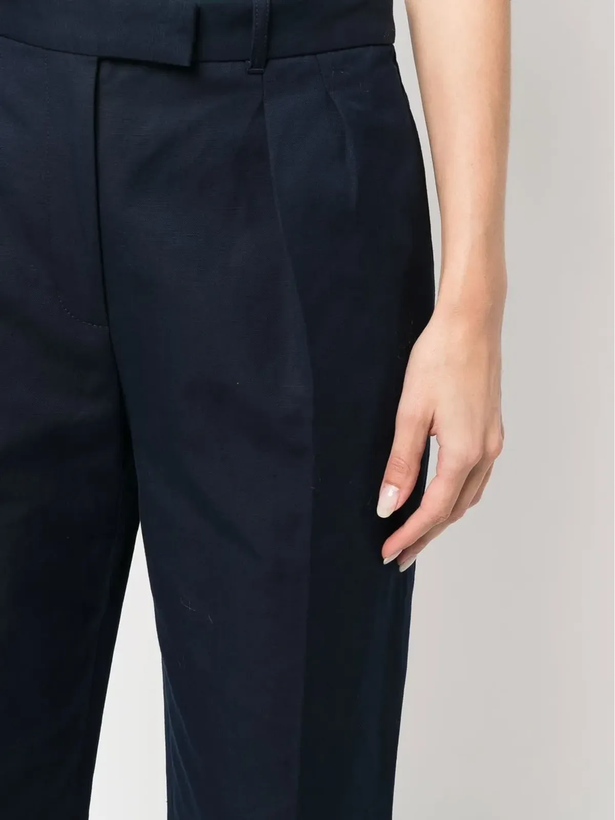A.P.C. コンシールドフロントファスニング トラウザー - ブルー - 画像5
