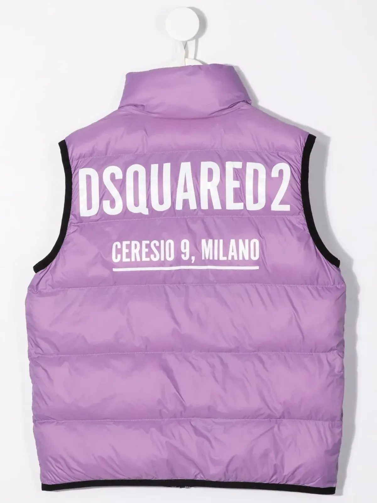 DSQUARED2 KIDS ロゴプリント パデッドジレ - 画像2