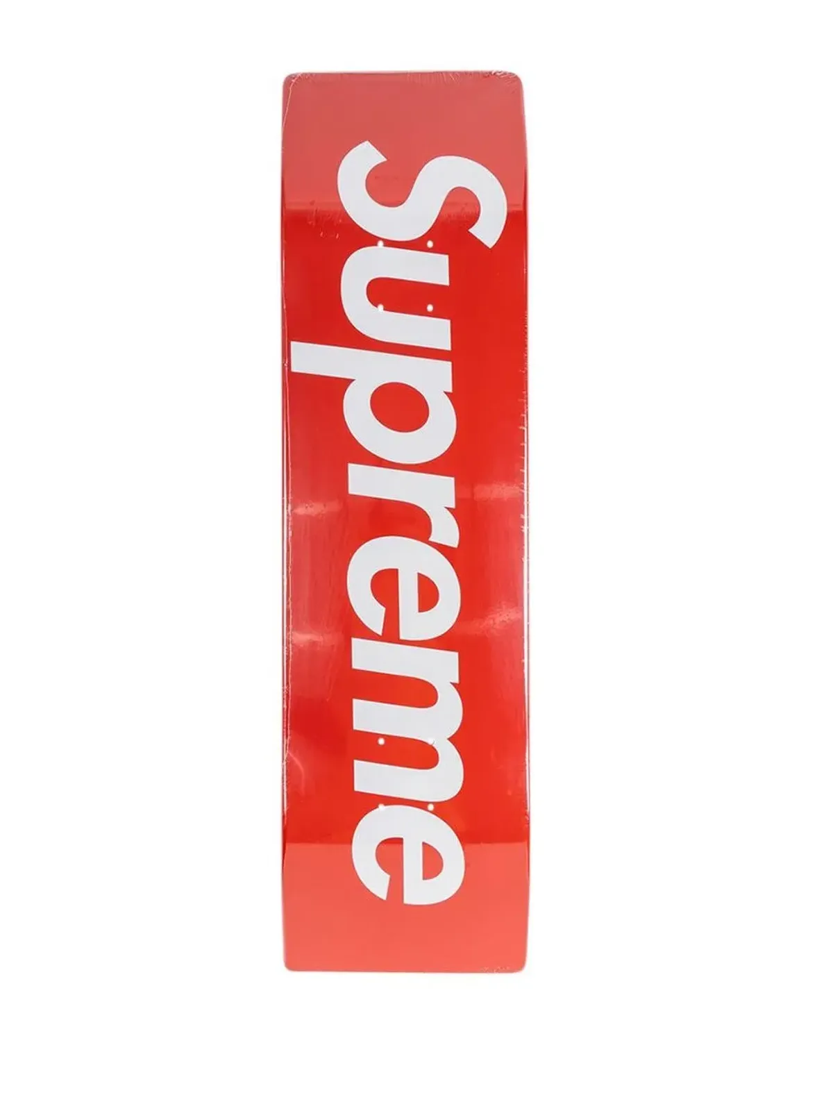 Supreme 未加工ボックスロゴスケートボード（レッド） - 画像2