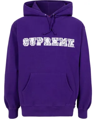 Supreme レースロゴフード付きパーカー - サムネイル1