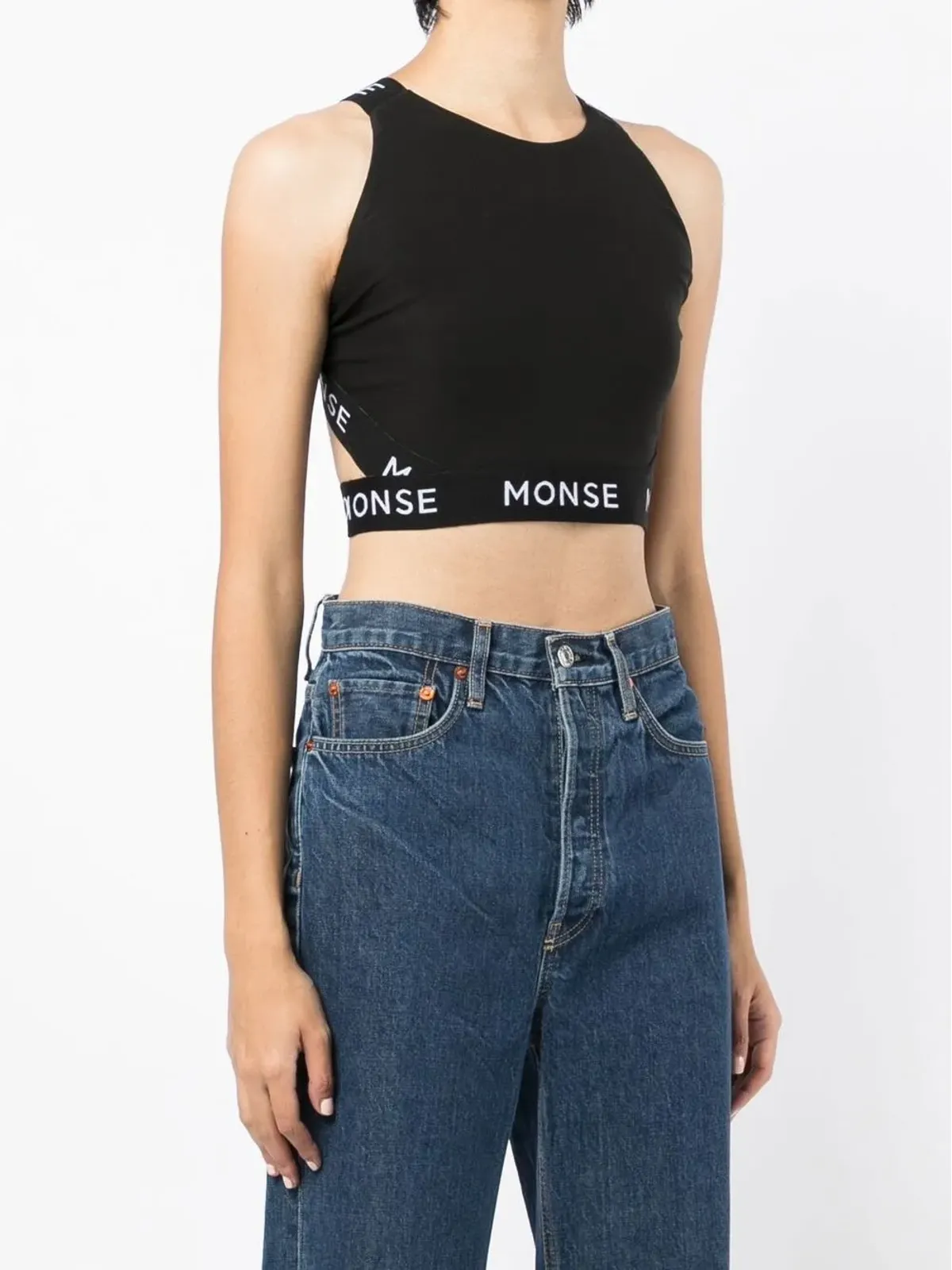 Monse ロゴプリント パフォーマンストップ - 画像3
