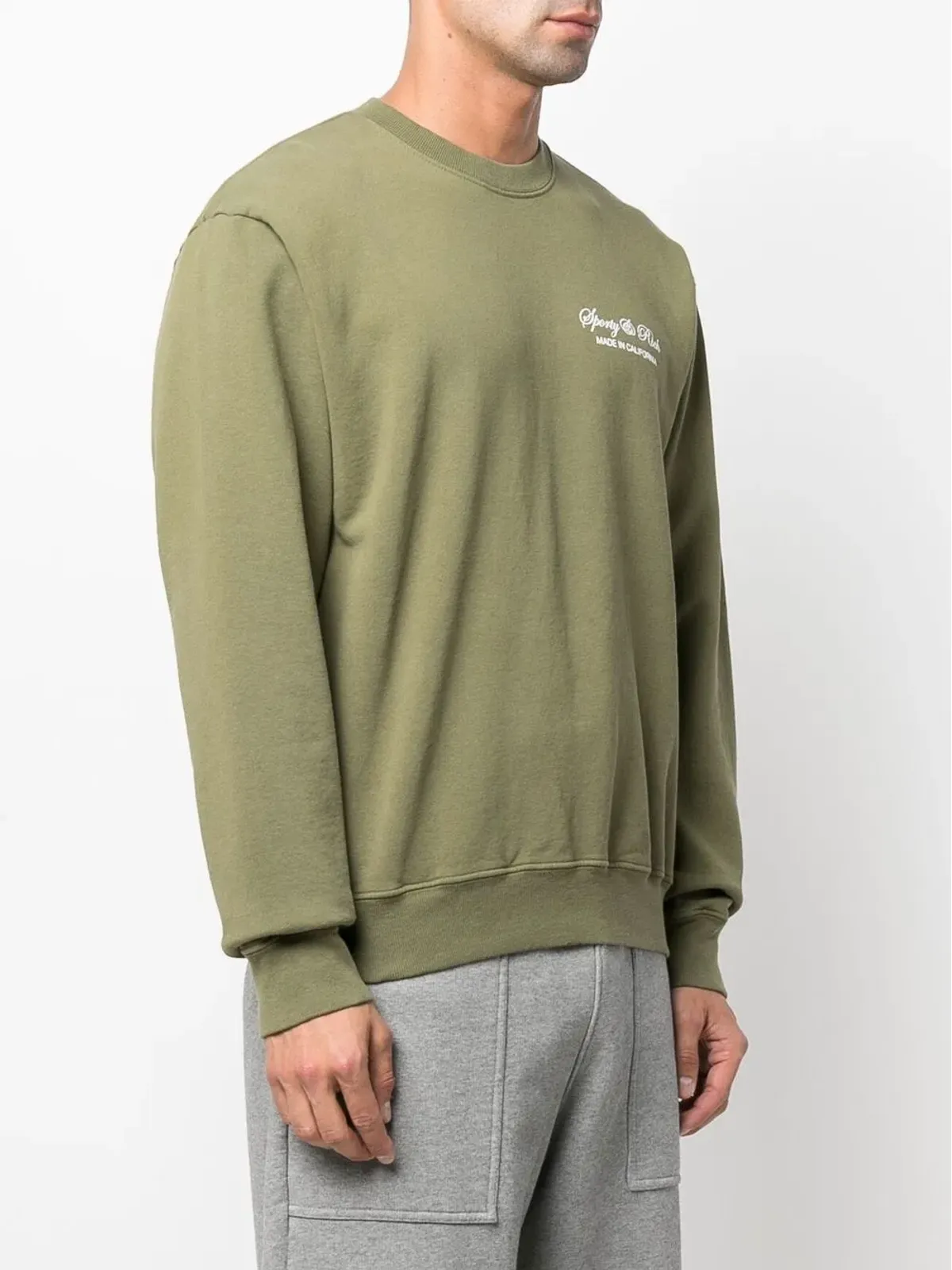 Sporty & Rich ロゴプリント コットン スウェット - 画像5