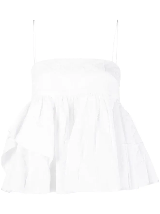 Cecilie Bahnsen Cecilie Bahnsen デボラ フローラルトップの商品画像
