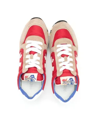 Premiata Kids ティーン カラーブロック スニーカー ブラウン - サムネイル3