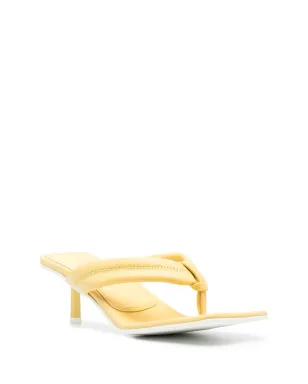 Le Silla アイコ スクエアトゥ サンダル - サムネイル2