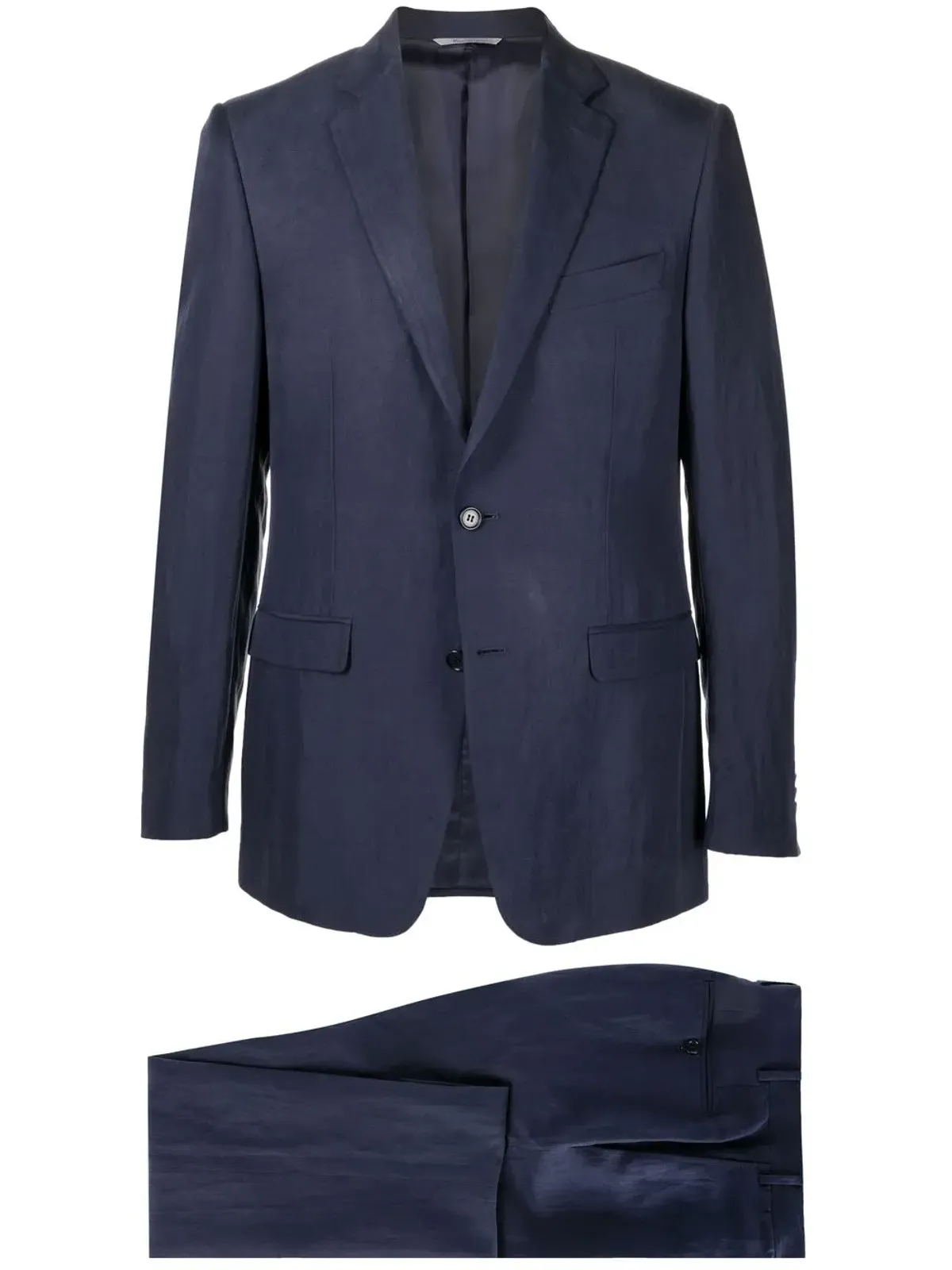 Canali テーラード シングルブレストスーツ（ブルー） - 画像1