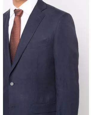 Canali テーラード シングルブレストスーツ（ブルー） - サムネイル5
