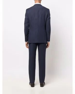 Canali テーラード シングルブレストスーツ（ブルー） - サムネイル4