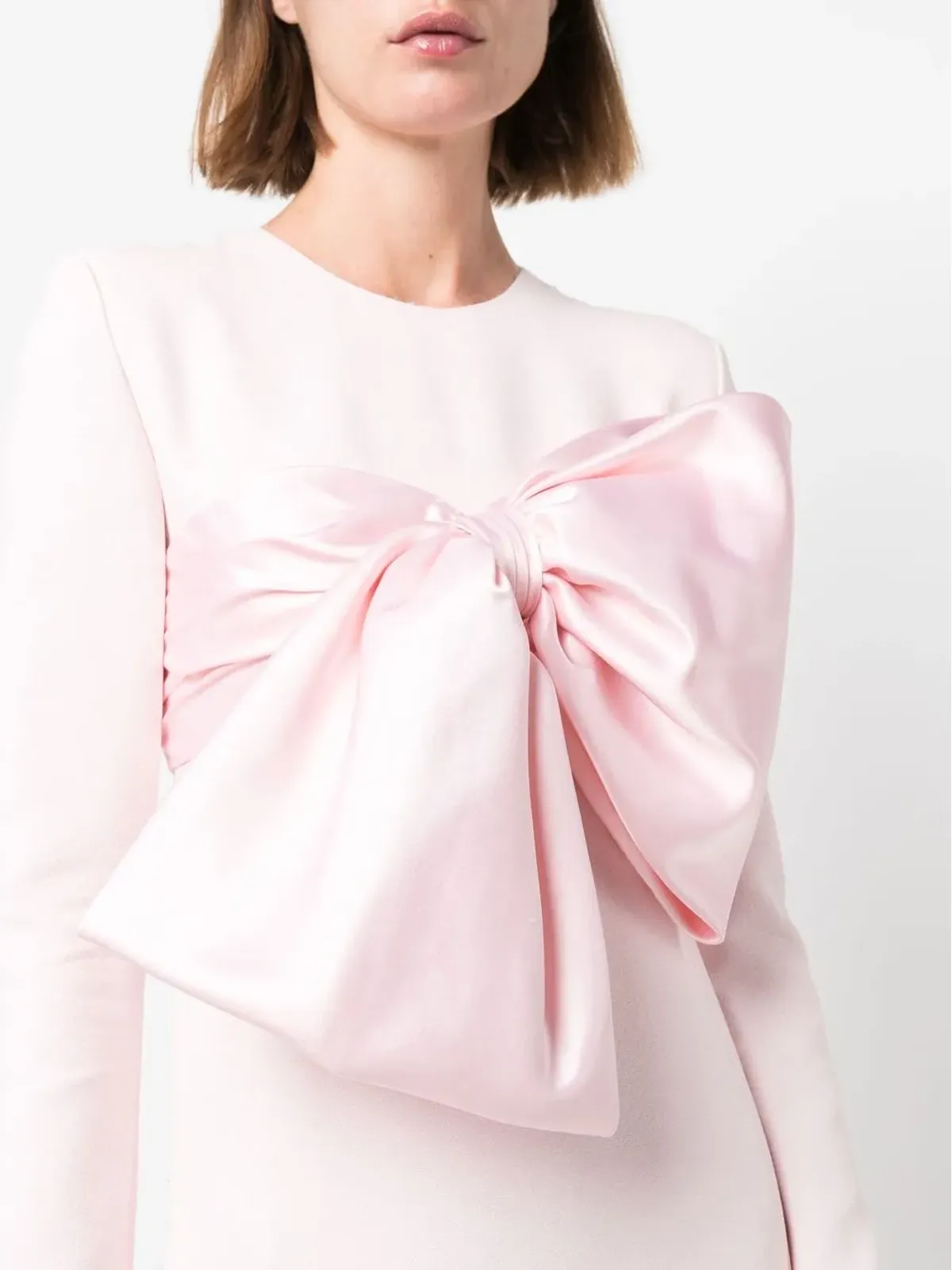 Giambattista Valli オーバサイズボウ ミニドレス - 画像5