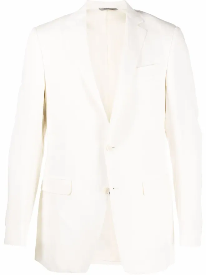 Canali Canali シングルブレスト リネンシルクブレザーの商品画像