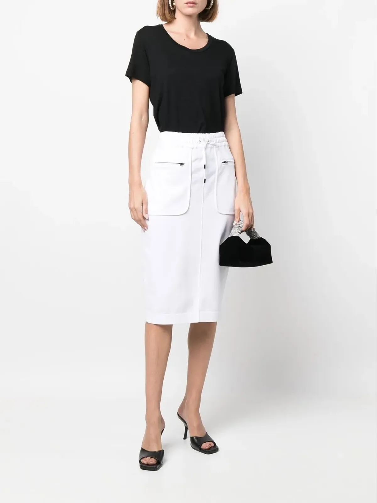 TOM FORD ドローストリングペンシルスカート - 画像2
