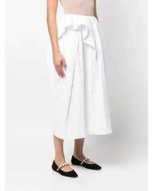 Cecilie Bahnsen ダリタ アシンメトリック ミディスカート - サムネイル3