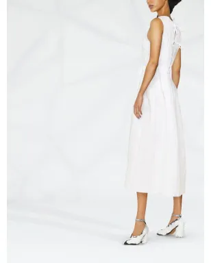 Cecilie Bahnsen ディッテ チェック柄フローラル ミディドレス - サムネイル3