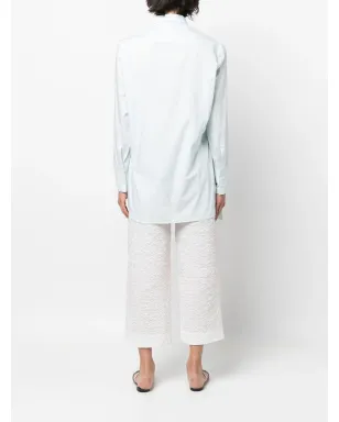 Cecilie Bahnsen フェネット フローラルパッチ シャツ - サムネイル4