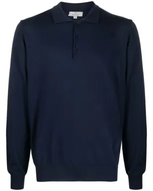 Canali ロングスリーブ ポロジャンパー - サムネイル1
