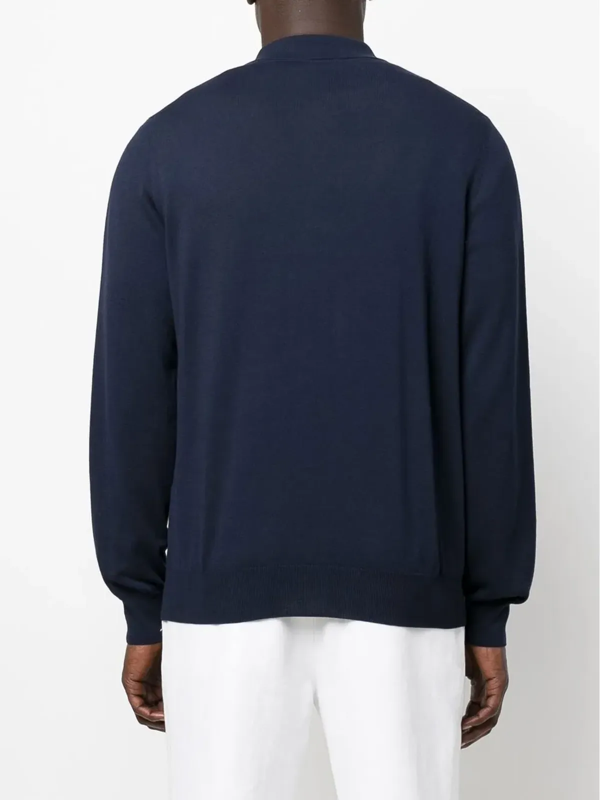 Canali ロングスリーブ ポロジャンパー - 画像4